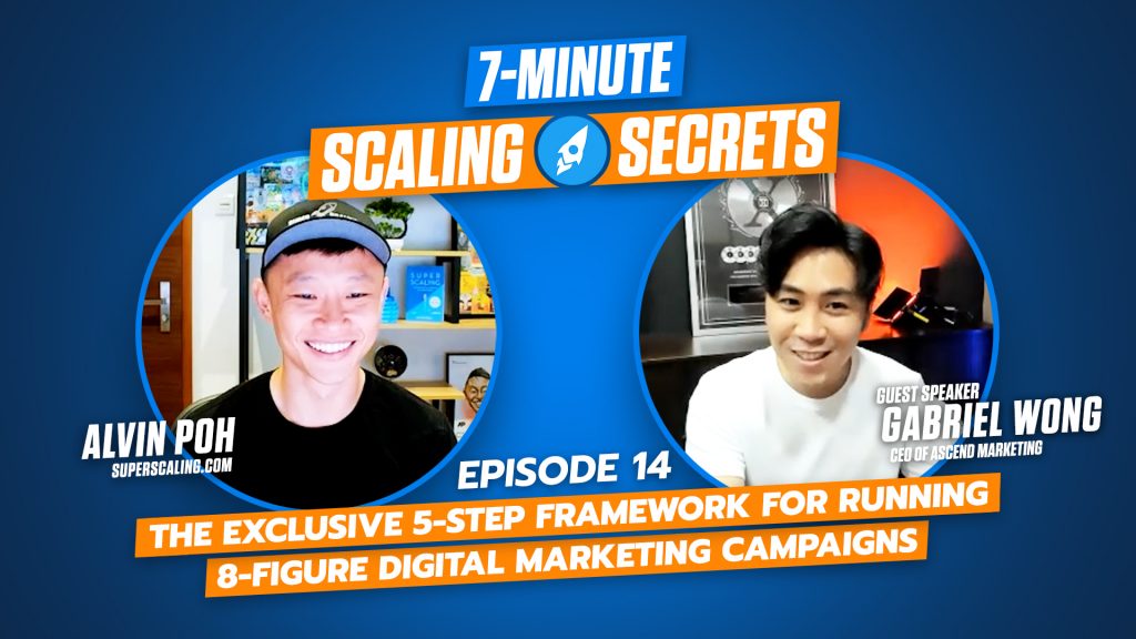 The Exclusive 5-step Framework for Running 8-figure Digital Marketing Campaigns | Ep. 14